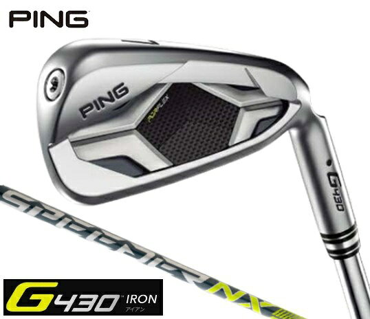 ピン｜PING レフティ アイアン G430 #4 19.0°《SPEEDER NX 45 シャフト》 硬さ(Flex)：ワンフレックス
