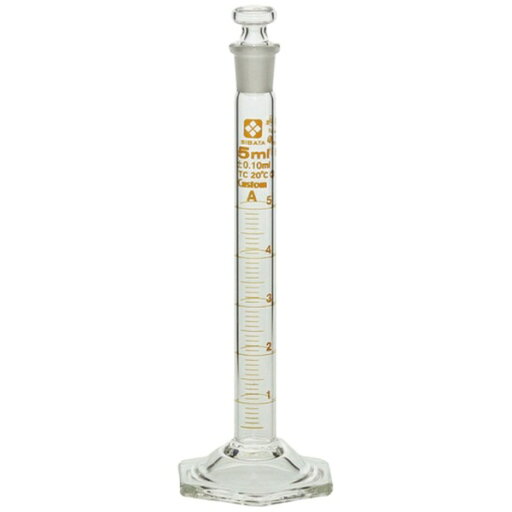 柴田科学|SIBATA SCIENTIFIC TECHNOLOGY SIBATA 有栓メスシリンダー カスタムA 5mL 026580-5 柴田科学|SIBATA SCIENTIFIC TECHNOLOGY SIBATA 有栓メスシリンダー カスタムA 5mL 026580-5