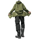 マック|Makku マック フォーシーズンレインスーツ OD 4L AS-933-OD-4L(4)