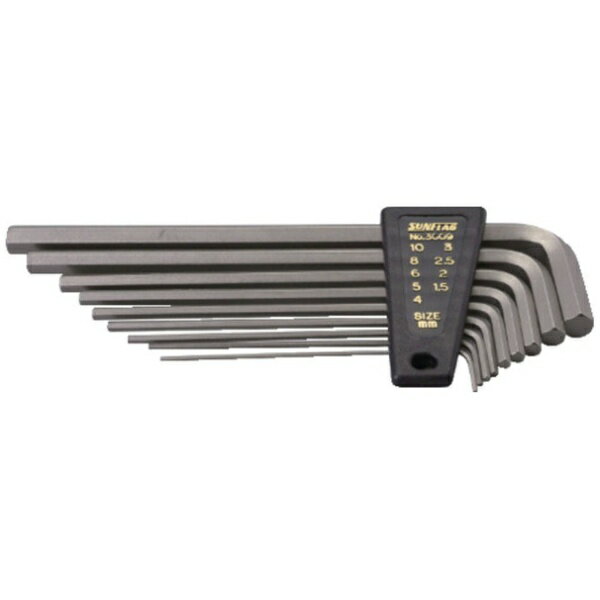 新亀製作所 サンフラッグ 六角キーレンチ9本組 3009