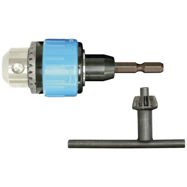 新亀製作所 サンフラッグ カラーグリップタイプキー付きドリルチャック10．0 JBR-10