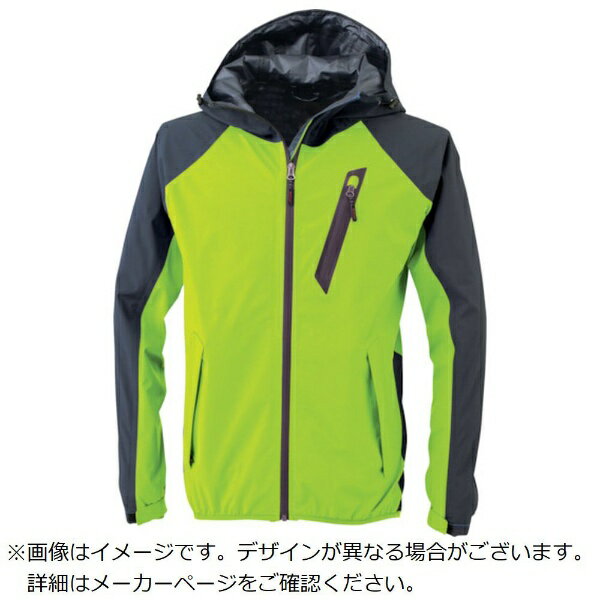 【特長】●透湿性、防水性、防風性のある全天候型レインウェアで、コントラストのある配色がスポーティなデザインです。【用途】●作業全般用【仕様】●色：イエローグリーン●サイズ：S●ウエスト(cm)：66〜74●股下(cm)：74●身長(cm)：150〜160●胸囲(cm)：104●着丈(cm)：72●裄丈(cm):82●総丈(cm):102【仕様2】●防水性(耐水圧10000m