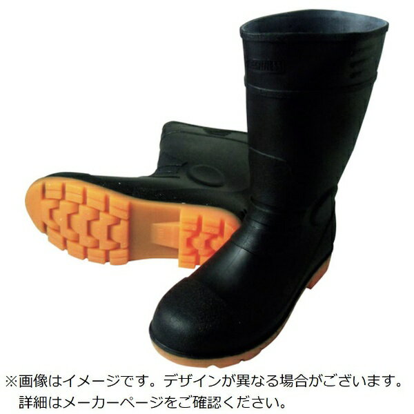 喜多｜KITA 喜多　安全PVC長靴　ブラック　24．5 KR7450-BK-24.5