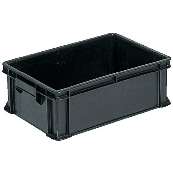 三甲｜サンコー サンコー　導電性ボックス型コンテナー　202364　サンボックス＃36B黒 NO.202364