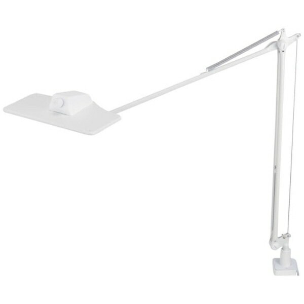 スワン電器｜SWAN EXARMOLED OLEDデスクライト 2灯タイプ 電球色 白 LEX-3102WH