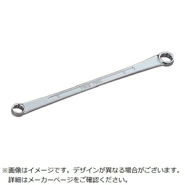 Wrenches - TONE｜トネ TONE　ロングメガネレンチ　対辺寸法12×14mm M15-1214HP 【メーカー直送・代金引換不可・時間指定・返品不可】