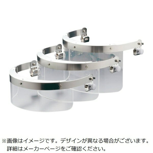 ミドリ安全｜MIDORI ANZEN ミドリ安全　ヘルメット取付型防災面　MB−126H−2　中　M−6金具付 MB-126H-2-..