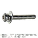 トラスコ中山|TRUSCO NAKAYAMA TRUSCO ナベ頭組込ねじ 三価白P=3 M3.5×20 300本入 ヘキサゴンパック S012-3520 【メ...