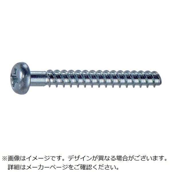 トラスコ中山｜TRUSCO NAKAYAMA TRUSCO　ナベ頭低トルクねじ　三価白　Pタイプ　半ねじ　M4X40X20　160本入　ヘキサゴンパック S056-0440 【メーカー直送・代金引換不可・時間指定・返品不可】