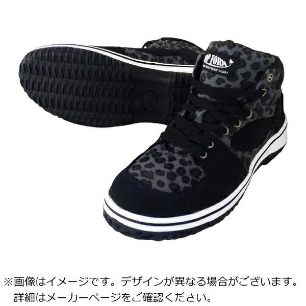 喜多｜KITA 喜多　ハイカットセーフティスニーカー　レオパルド　24．0 MG5590-LEO-24.0