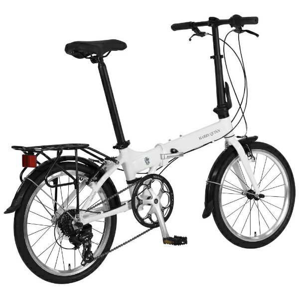 HARRY QUINN｜ハリークイン 折りたたみ自転車 LONG BRIGHT207 White 88223-12 [外...