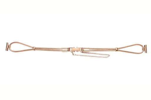 バンビ|BAMBI 時計ベルト 「スネークチェーンベルト」 かん幅10mm SS ピンクゴールド IP BSN5915-P バンビ|BAMBI 時計ベルト 「スネークチェーンベルト」 かん幅10mm SS ピンクゴールド IP BSN5915-P