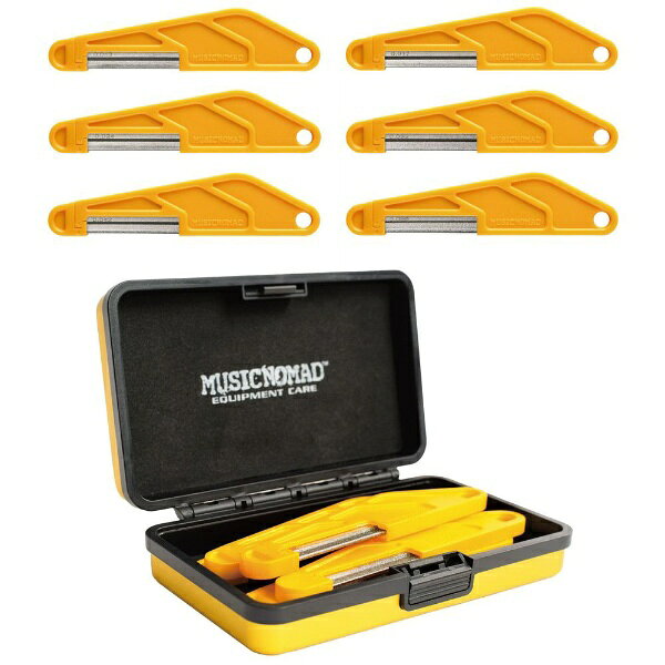 使いやすくて長持ち！ 新発想のナットヤスリ　ギター用セット！