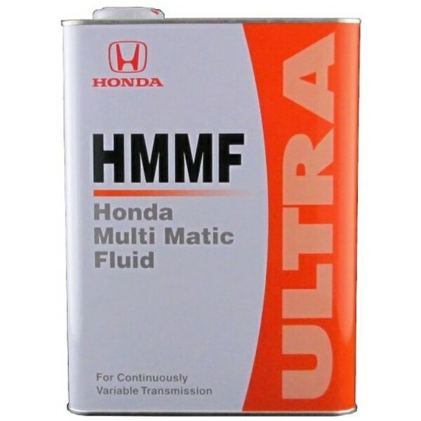 HONDA｜ホンダ マルチマチックフルード ウルトラ HMMF 4L 826099904
