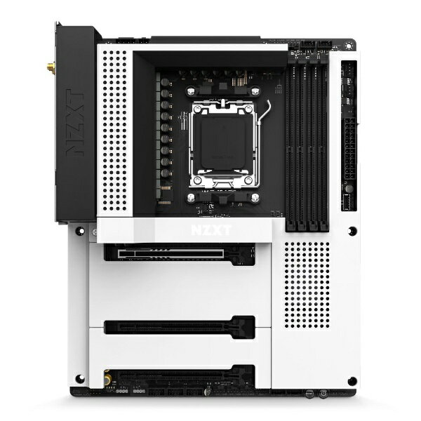 NZXT｜エヌゼットエックスティー マザーボード N7 B650E ホワイト N7-B65XT-W1 ATX