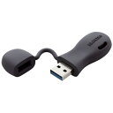 エレコム｜ELECOM USBメモリ 子ども向け(Mac/Windows11対応) ブラック MF-JRU3032GBK 32GB /USB TypeA /USB3.2 /キャップ式