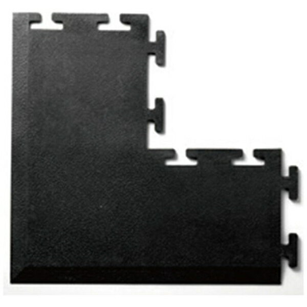 八ツ矢工業｜Yatsuya Kogyo 八ツ矢#75055ジムマット黒コーナー10mm厚610x305