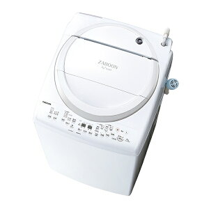 東芝｜TOSHIBA タテ型洗濯乾燥機 ZABOON（ザブーン） グランホワイト AW-8VM3(W) [洗濯8.0kg /乾燥4.5kg /ヒーター乾燥(排気タイプ) /上開き]