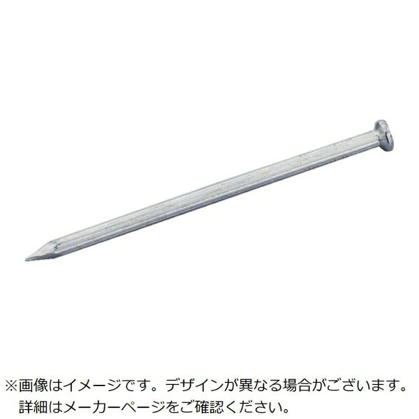 ■主にコンクリート構造物、煉瓦、樫木、鉄板、型鋼物等に使用します。【仕様】・寸法（mm）d： 2.77・全長（mm）： 38・番手（#）： 12・頭部径（mm）： 5.4・線径（mm）： 2.77・箱入数（本）： 約260・平頭・スムース・角先・焼入れ【材質／仕上】・鉄・表面処理： 焼入れメッキ