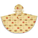 Skater|スケーター レインポンチョ レインコート カッパ 合羽 キッズ 子供用 BURGER CONX バーガーコンクス RAPO2(4)