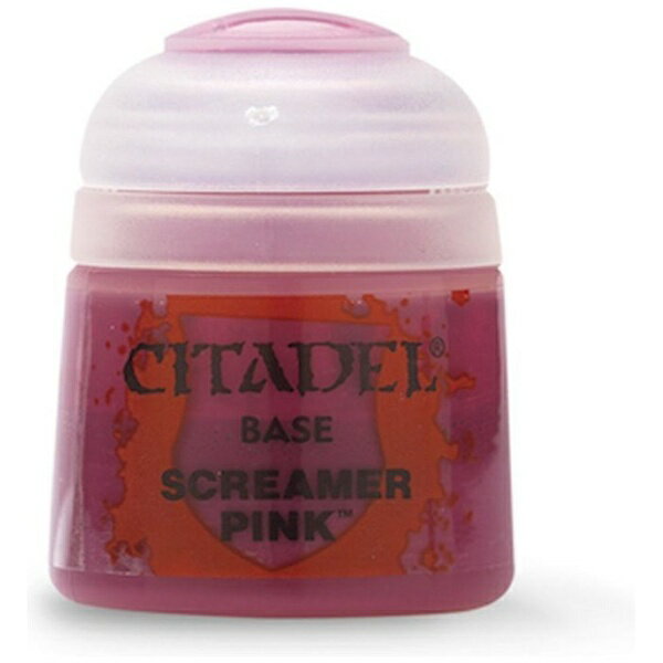 Games Workshop｜ゲームズワークショップ 21-33 シタデルカラー ベース スクリーマー・ピンク（12ml） シタデルカラー