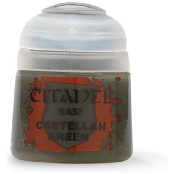 Games Workshop｜ゲームズワークショップ 21-14 シタデルカラー ベース キャステラン・グリーン（12ml） シタデルカラー