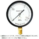 高島計器|TAKASHIMAKEIKI 高島 プラスチック真空計(A枠立型・φ100)圧力レンジ0.0〜ー0.1MPa R3/8 1228901(4)
