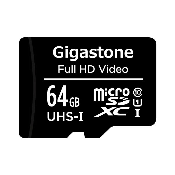 GigastonebMKXg[ MicroSDJ[h U1NX/64GB GJMX/64U [Class10 /64GB]