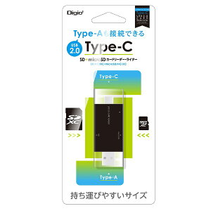 ʥХ䥷Nakabayashi USB2.0 Type-C&A SDɥ꡼ [USB2.0 /ޥ֥ۡåб]