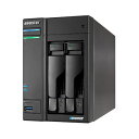 ASUSTOR｜アサスター NAS ストレージ無 /2ベイ LOCKERSTOR 2 Gen2 AS6702T