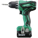 工機ホールディングス(株) HiKOKI 10.8Vコードレスドライバドリル DS10DAL-2LMSK