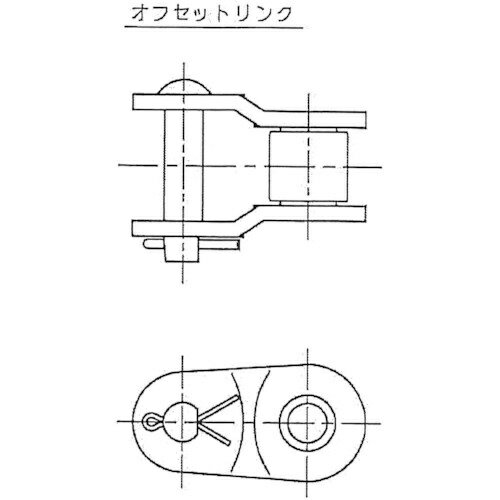 江沼チヱン製作所｜ENUMA CHAIN MFG ENUMA　EK50　SUS　オフセットリンク EK50