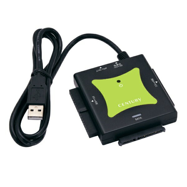 ꡼Century Corporation 2.53.5HDD/SSD Ѵץ USB-A³ [SATAIDE] ²Ƭ IDESATA USB3.2 Gen1 ֥å / ꡼ CRAISU3S6G2