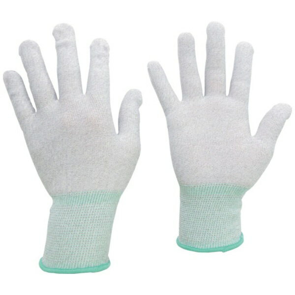 ミドリ安全|MIDORI ANZEN ミドリ安全 静電気拡散性手袋(ノンコート)M (10双入) MCG602N-M