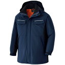 ミドリ安全|MIDORI ANZEN ミドリ安全 ベルデクセル 静電防水防寒コート ネイビー×ブラック L VE1047-UE-L