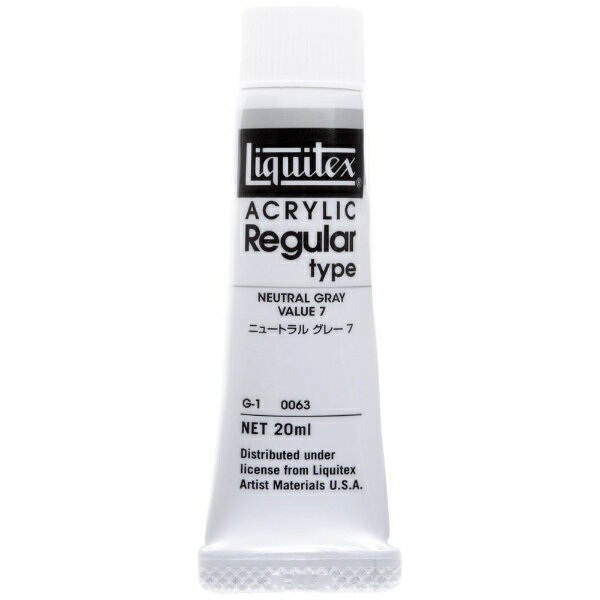 Paints - リキテックス｜Liquitex 6号 (20ml) レギュラータイプ ニュートラルグレー7 15101063