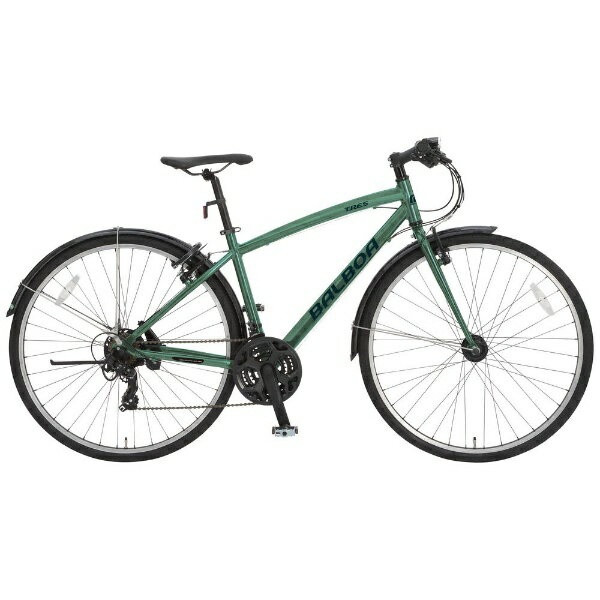 丸石サイクル｜Maruishi Cycle 27型 クロスバイク バルボアトレース BALBOA(プリズムグリーン/外装21段変速) BALAP440Z2023年モデル【キャンセル・返品不可】 【代金引換配送不可】