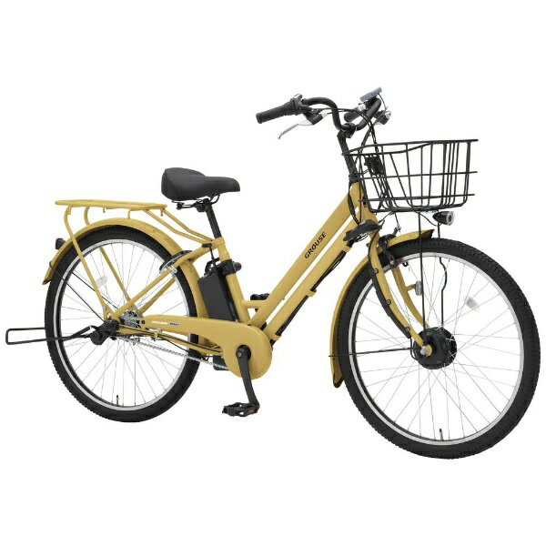 丸石サイクル｜Maruishi Cycle 電動アシスト自転車 グラウスアシストプラス GROUSE マットキャメル ASFAT263KDZ 2023年モデル 