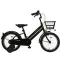  丸石サイクル｜Maruishi Cycle 16型 幼児用自転車 グラウスキッズ(マットブラック/シングルシフト) FAT16Z2023年モデル 