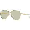RayBan|レイバン RB3712D 001/2 62mm ポリッシュゴールド/グリーン(4)