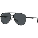 レイバン｜RayBan RB3712D 002/87 62mm ポリッシュブラック/ダークグレー