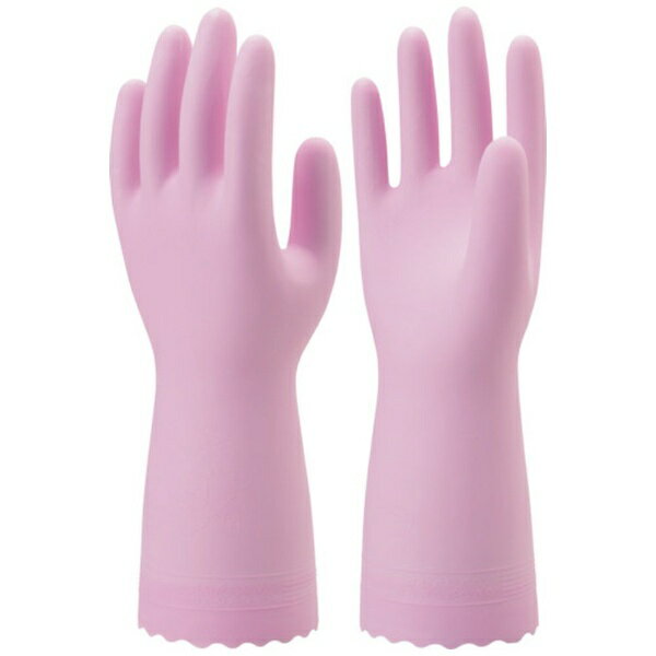 ショーワグローブ｜SHOWA ショーワ　塩化ビニール手袋　ナイスハンドミュー薄手　ピンク　Sサイズ NHMIU-SP