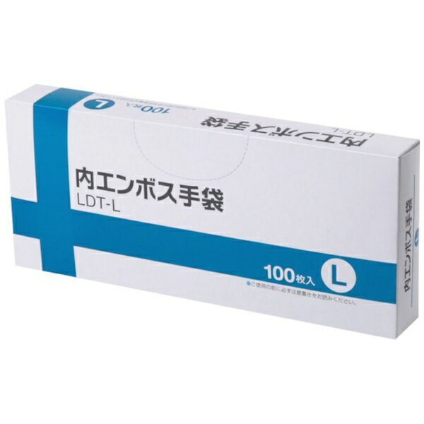 伊藤忠リーテイルリンク｜ITOCHU Retail Link IRL　ポリエチレン手袋（TPE）　内エンボス　L SLDT-L