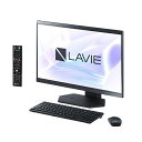 NEC｜エヌイーシー デスクトップパソコン LAVIE A23 A2377 GAB ファインブラック PC-A2377GAB 23.8型 AMD Ryzen7 メモリ：16GB SSD：1TB 2023年5月モデル 