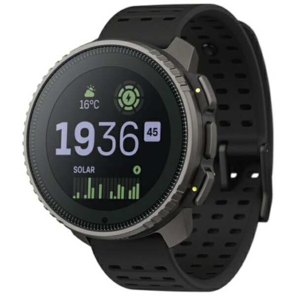 SUUNTO｜スント スマートウォッチ VERTICAL TITANIUM SOLAR BLACK SS050858000