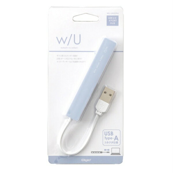 �ʥ��Х䥷��Nakabayashi WU-UH2594B USB-A�ϥ� w/U���꡼��(Chrome/Mac/Windows11�б�) �ѥ������֥롼 [�Х��ѥ /4�ݡ��� /USB2.0�б�]