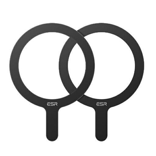 イーエスアール|ESR マグネット式アクセサリ対応リング ESR Black - 2 Pack ESRHaloLockUniversalRing3602Z525 イーエスアール|ESR マグネット式アクセサリ対応リング ESR Black - 2 Pack ESRHaloLockUniversalRing3602Z525