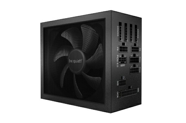 be quiet!｜ビー・クワイエット PC電源 DARK POWER 13 ブラック BN753 [1000W /ATX /Titanium]