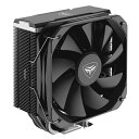 PCCOOLER｜ピーシークーラー CPUクーラー 130mmファン [LGA1200/115X/1700・AM4/AM5] K6シリーズ ブラック K6-BK