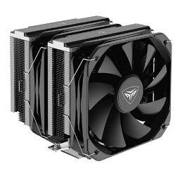 PCCOOLER｜ピーシークーラー CPUクーラー 130mmファンx2 [LGA1200/115X/1700/20XX・AM4/AM5] G6シリーズ ブラック G6-BK